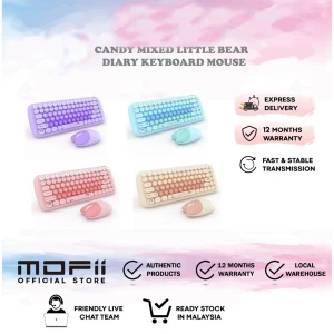 کیبورد و ماوس بی سیم مافی مدل Candy